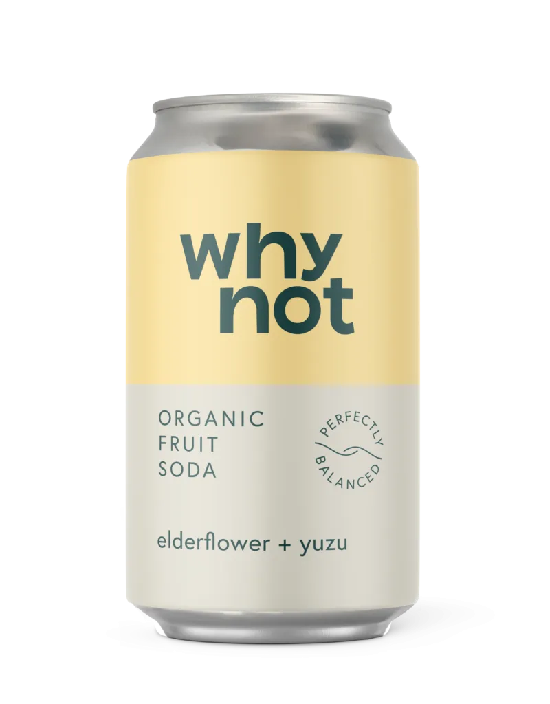 Why Not Elderflower Yuzu BIO Blik (330 ml)