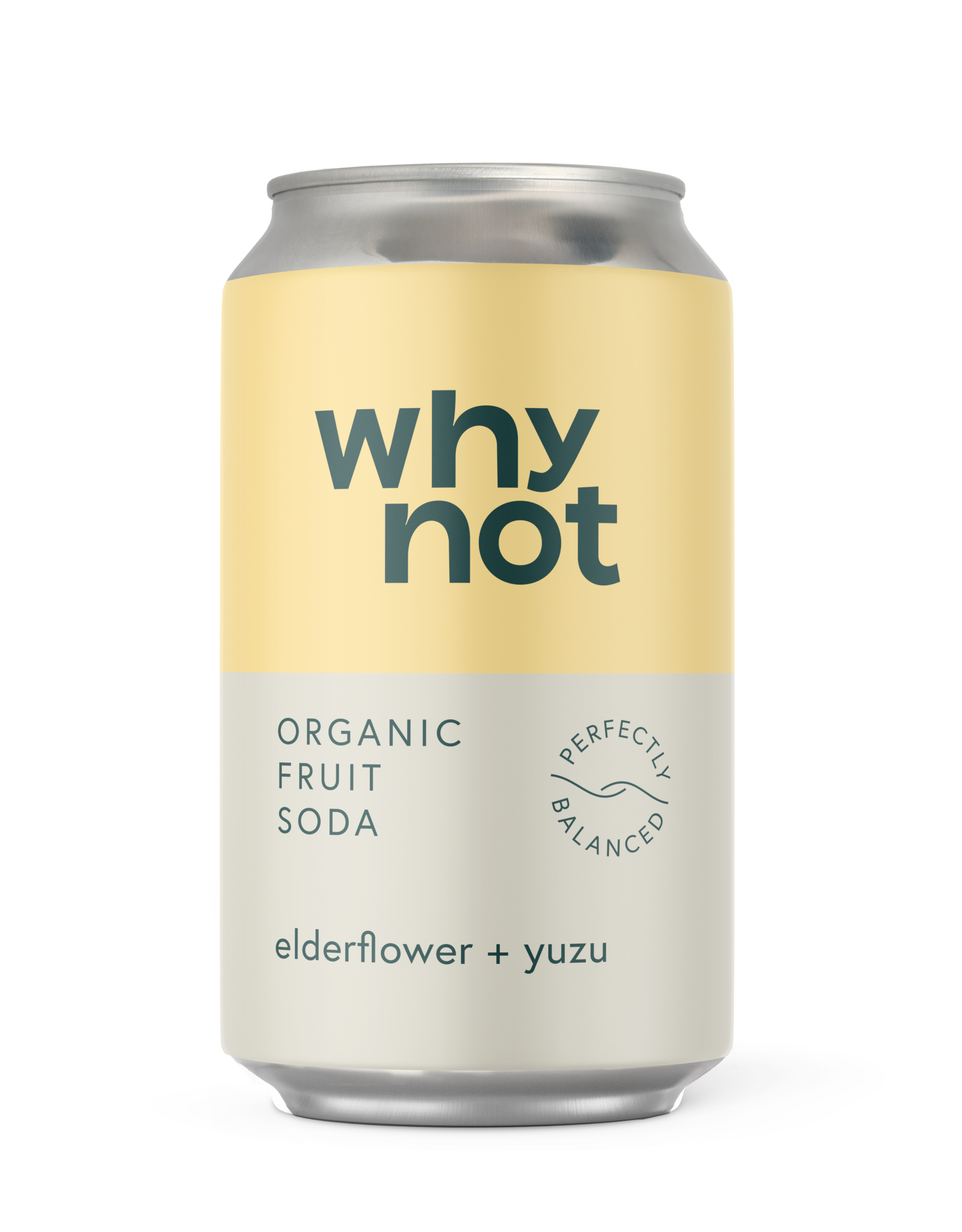 Why Not Elderflower Yuzu BIO Blik (330 ml)