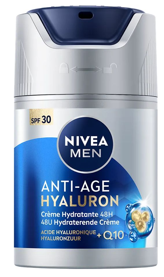 Nivea Men Anti-age Hyaluron 30spf Crème (50 ml) - image 2