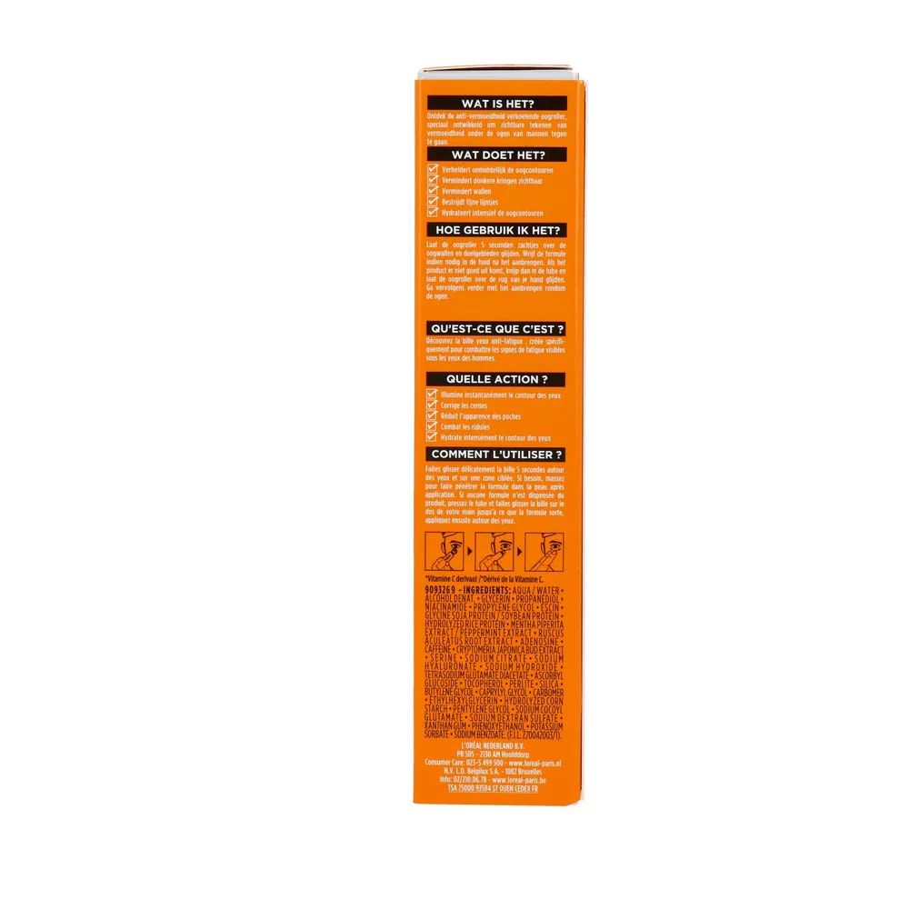 L'oréal Paris Men Expert Hydra Energetic Verkoelende Oogroller (10 ml) - image 3
