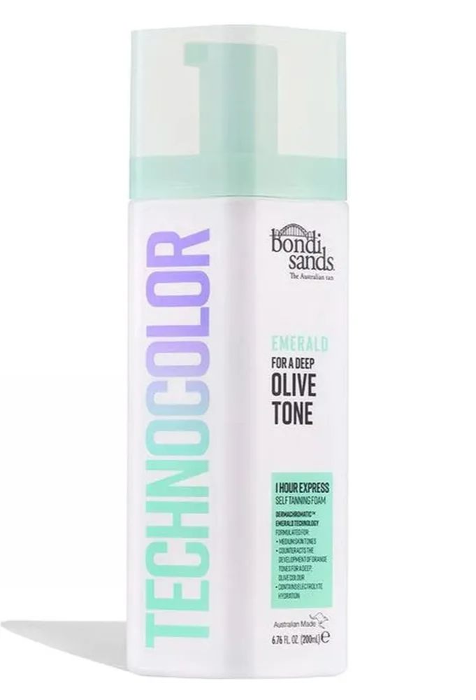 Bondi Sands Technocolor Self Tanning Foam Emerald (200 ml)
