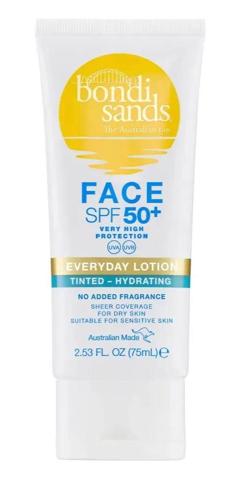 Bondi Sands Everyday Face Lotion Tinted - Hydrating SPF50+ (75 ml)