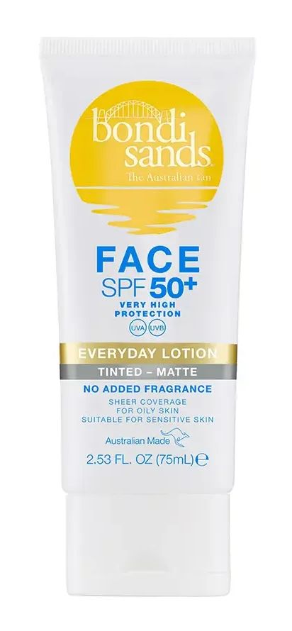 Bondi Sands Everyday Face Lotion Tinted - Matte SPF50+ (75 ml)