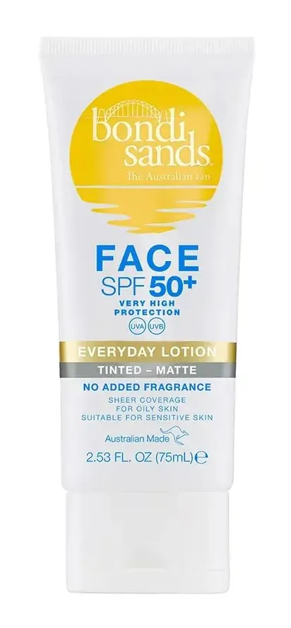 Bondi Sands Everyday Face Lotion Tinted - Matte SPF50+ (75 ml)