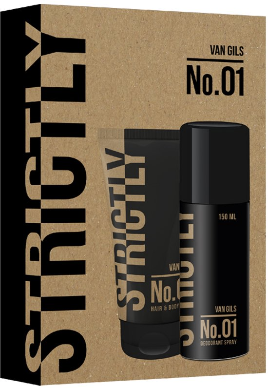 Van Gils Strictly For Men No.01 Verzorgingsset Heren (2 x 150 ml)