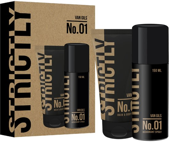 Van Gils Strictly For Men No.01 Verzorgingsset Heren (2 x 150 ml)