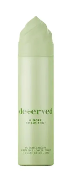 Deserved Whipped Shower Foam Ginger Citrus Shot (250 ml)