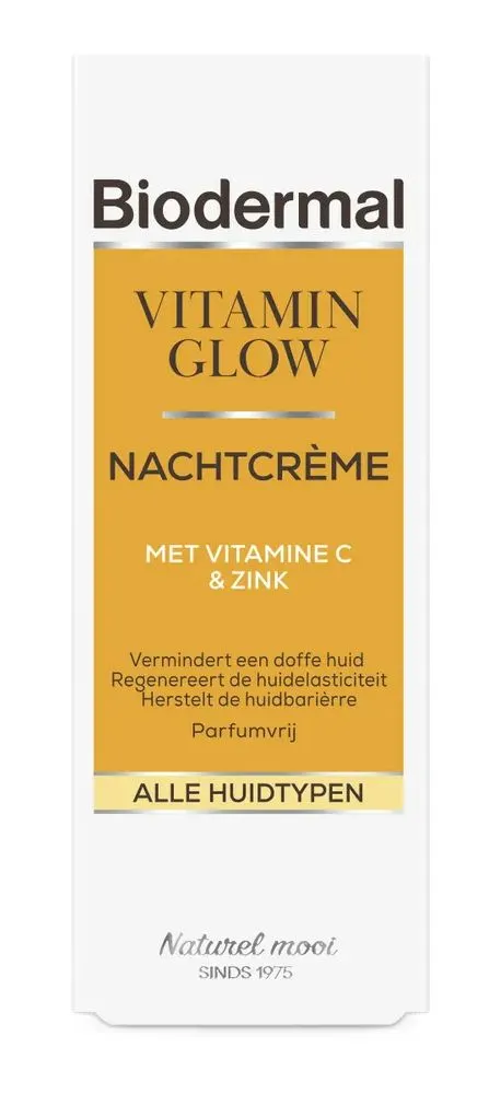 Biodermal Nachtcrème Vitamin Glow (50 ml)