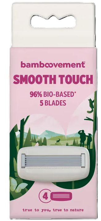 Bamboovement Smooth Touch Scheermesjes (4 stuks)