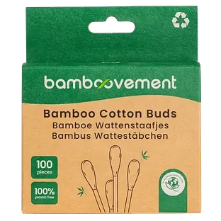 Bamboovement Wattenstaafjes (100 stuks)