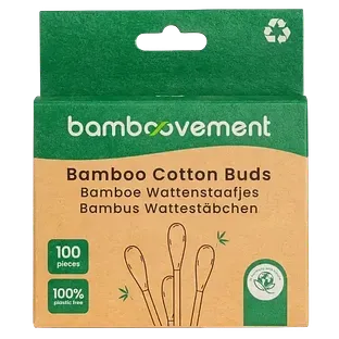 Bamboovement Wattenstaafjes (100 stuks)