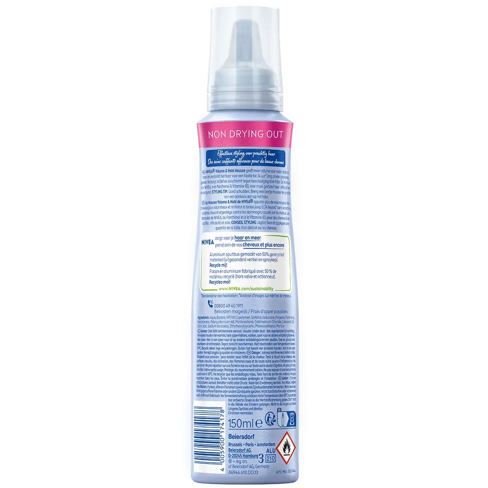 Nivea Volume & Hold Styling Mousse (150 ml)