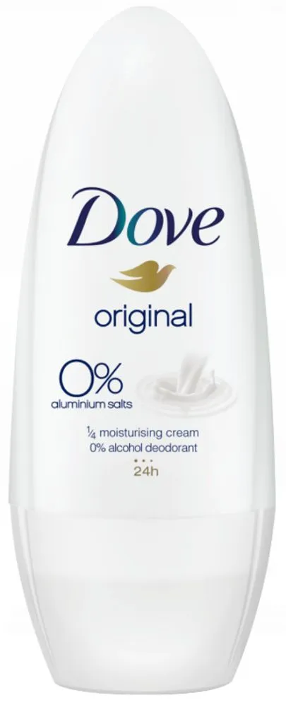 Dove Original 0% Deodorant Roller (50 ml)