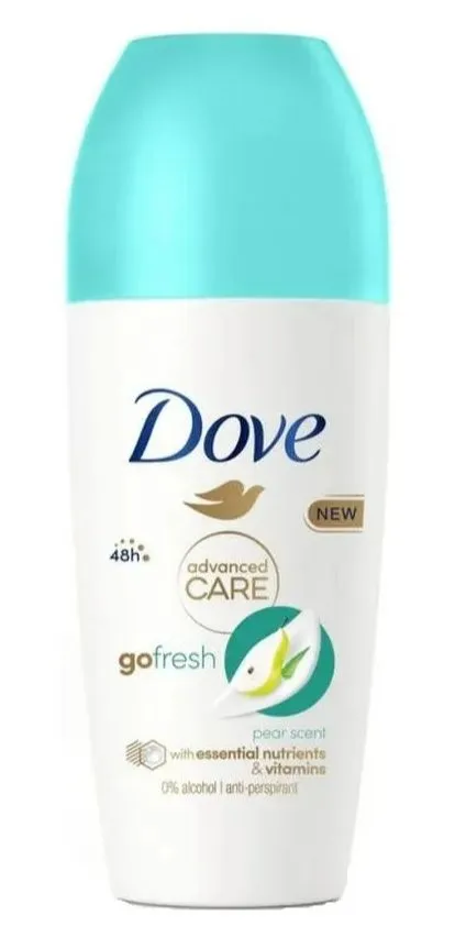 Dove Advanced Care Go Fresh Pear & Aloë Vera Deodorant Roll-on (50 ml)