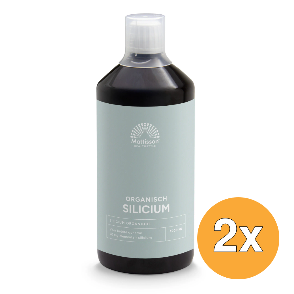 2x Mattisson Organisch Silicium (1000 ml)