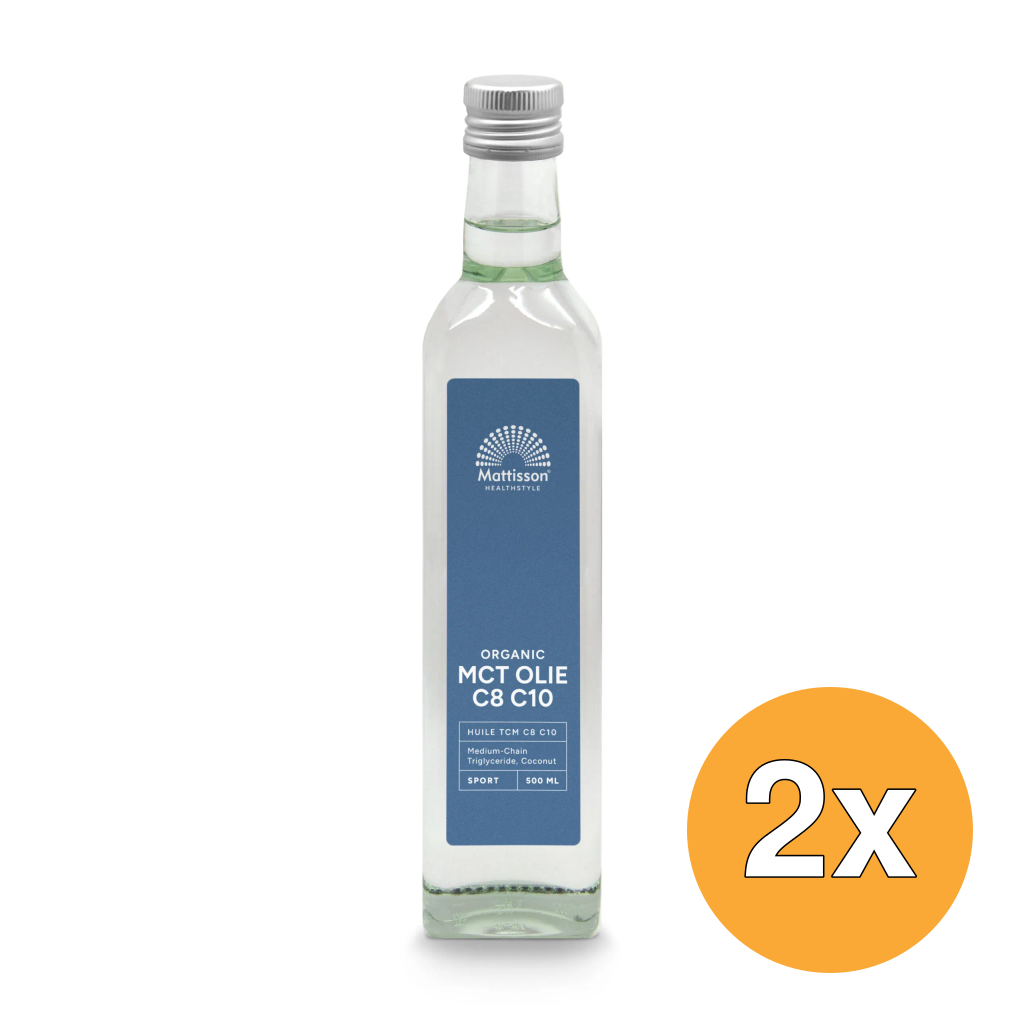2x Mattisson Mct Olie Blend Bio (500 ml)