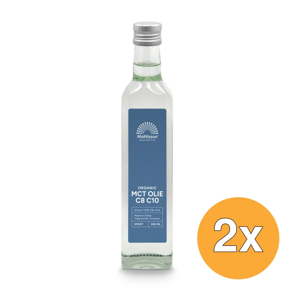 2x Mattisson Mct Olie Blend Bio (500 ml)
