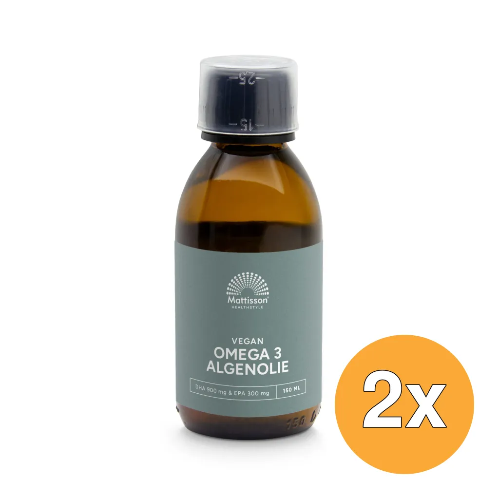 2x Mattisson Vloeibare Algenolie Orange (150 ml)