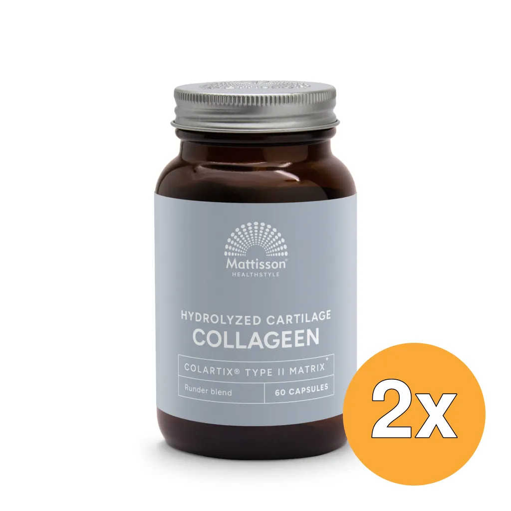 2x Mattisson Collageen Peptan Type Iim Bio (60 capsules)