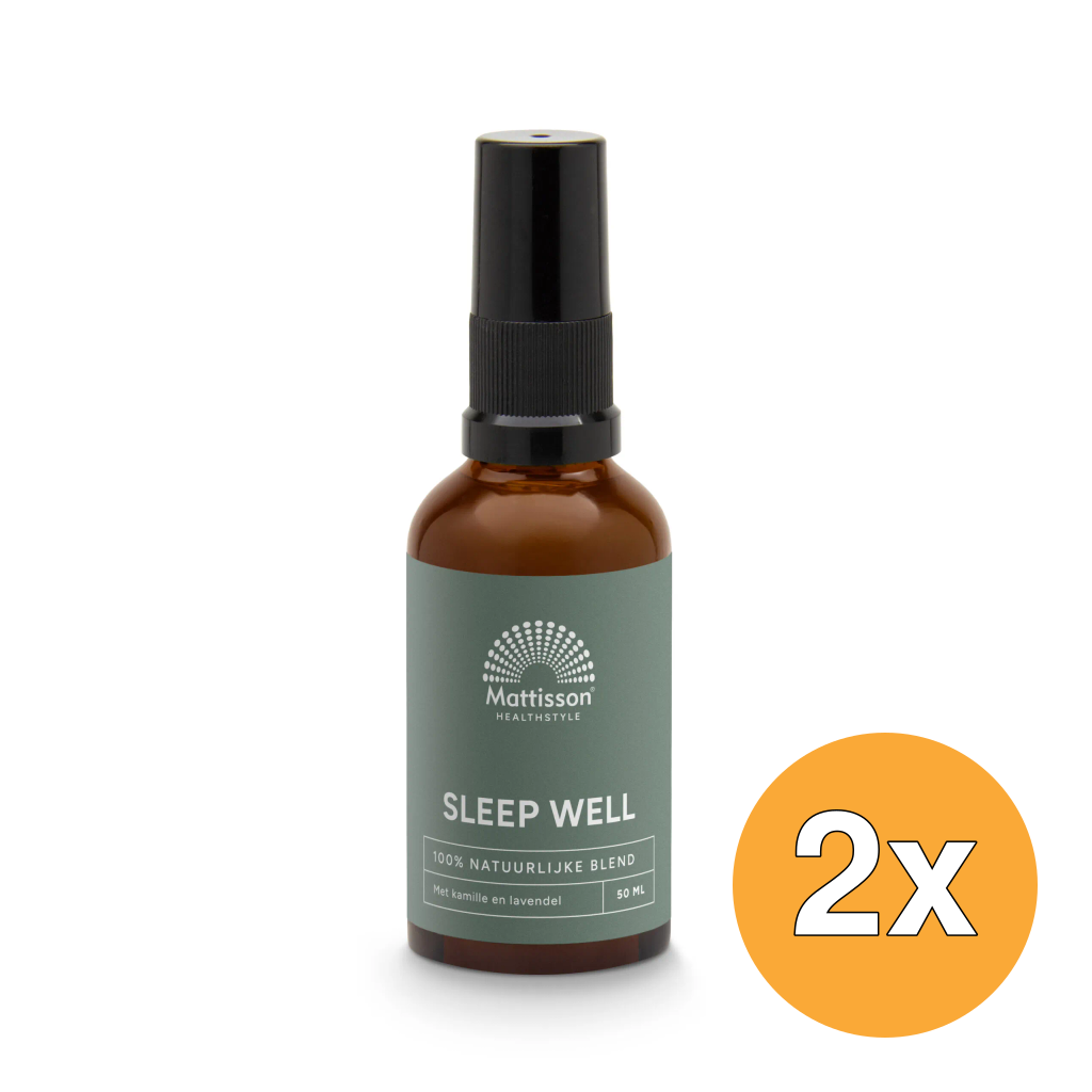 2x Mattisson Sleep Well Roomspray (50 ml)