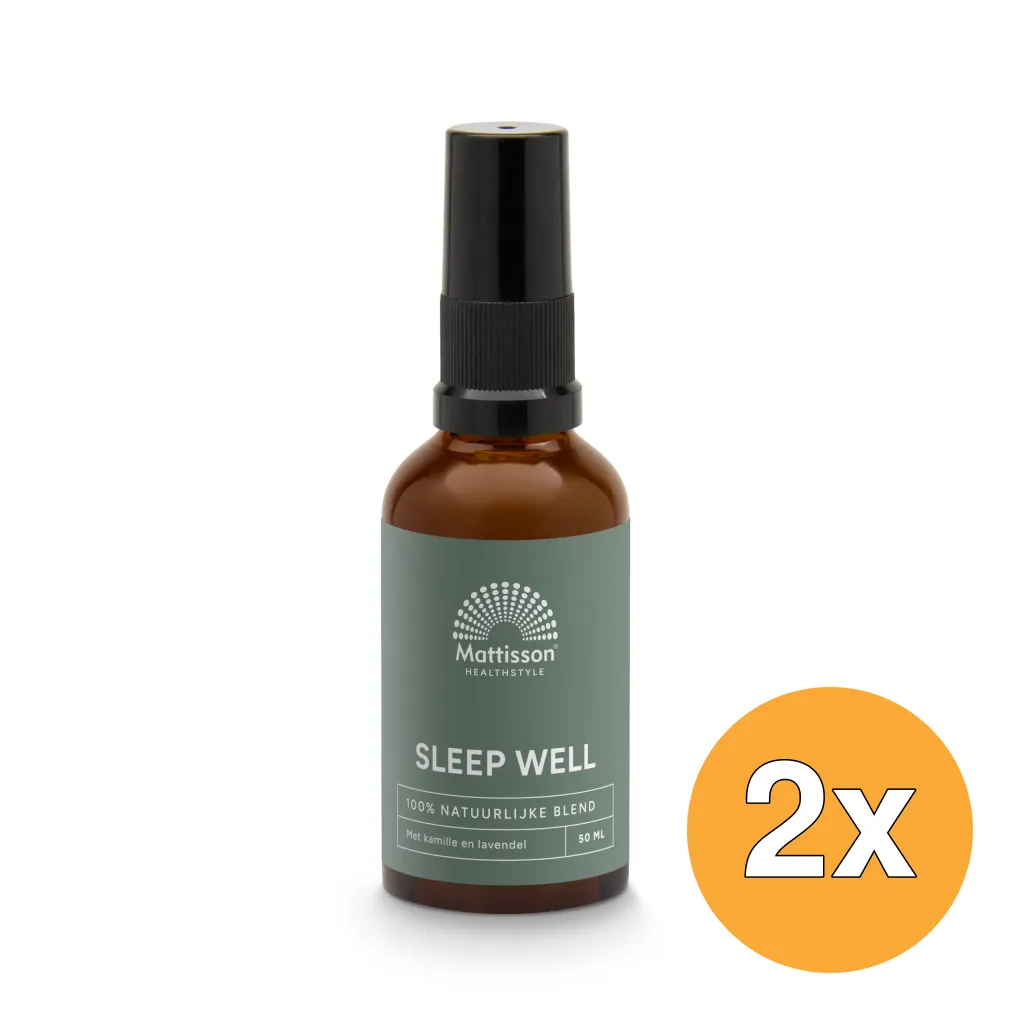 2x Mattisson Sleep Well Roomspray (50 ml)