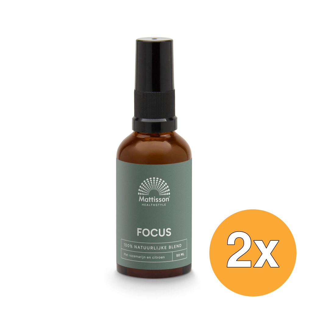 2x Mattisson Focus Roomspray (50 ml)