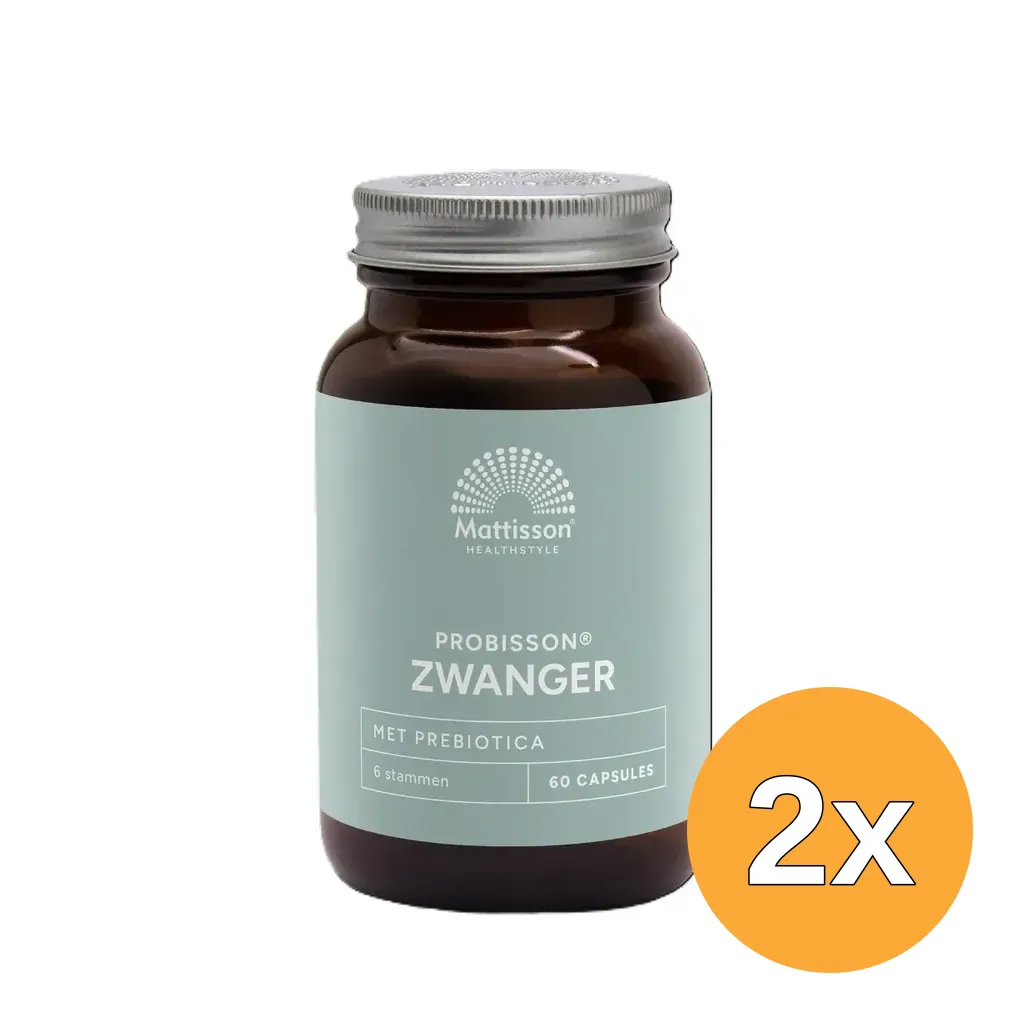 2x Mattisson Probisson Zwanger 7 Miljard (60 capsules)