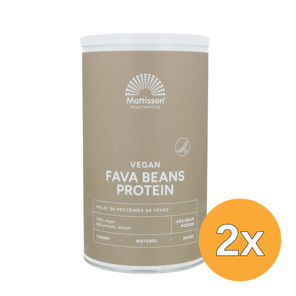 2x Mattisson Fava Beans Protein (400 gr)