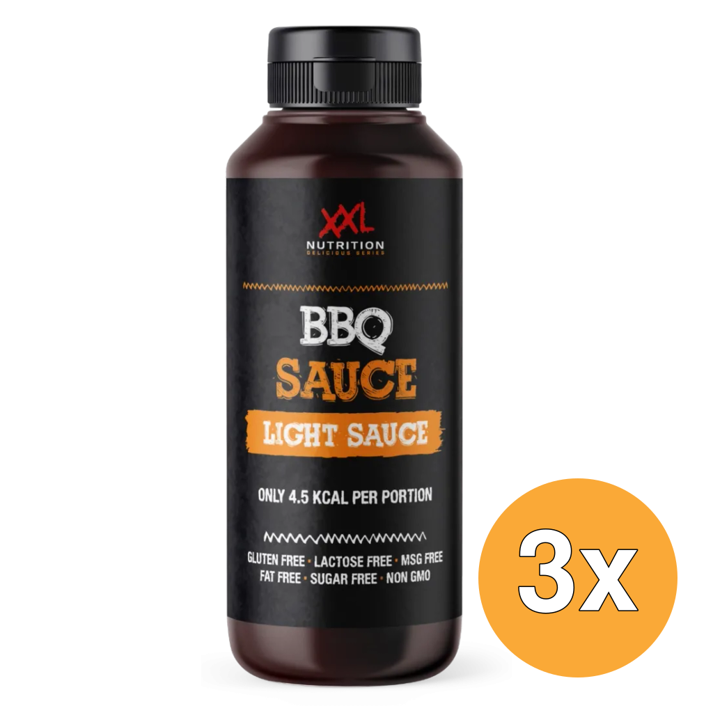 3x XXL Nutrition Light Saus - BBQ (265 ml)