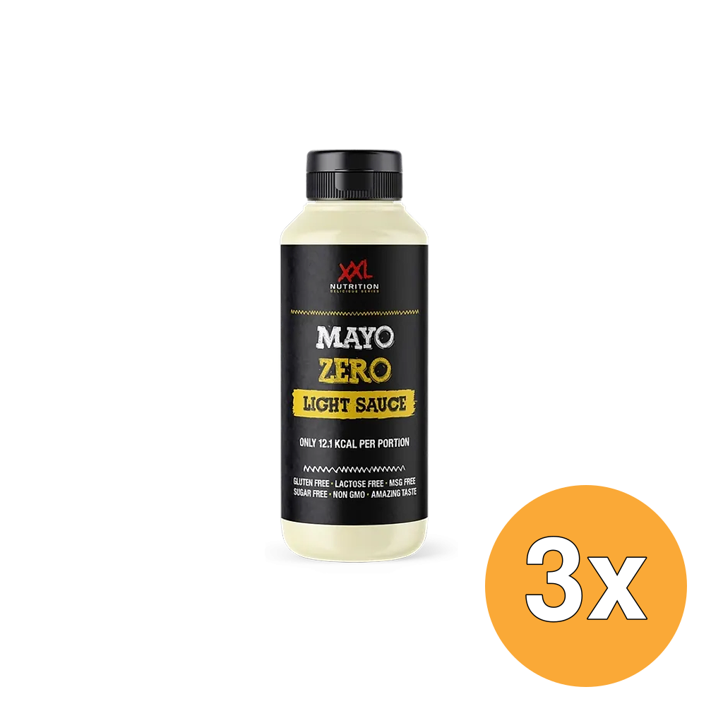 3x XXL Nutrition Light Saus - Mayonaise Zero (265 ml)