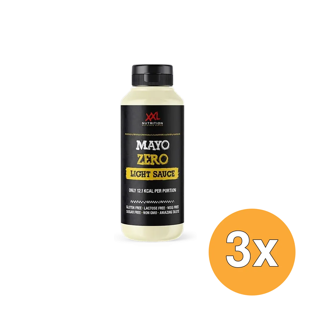 3x XXL Nutrition Light Saus - Mayonaise Zero (265 ml)