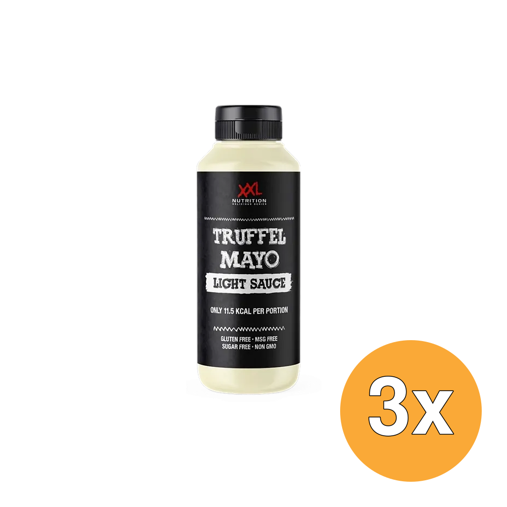3x XXL Nutrition Light Saus - Truffel Mayo (265 ml)