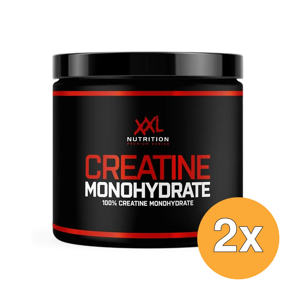 2x XXL Nutrition Creatine Monohydraat Orange (250 gr)