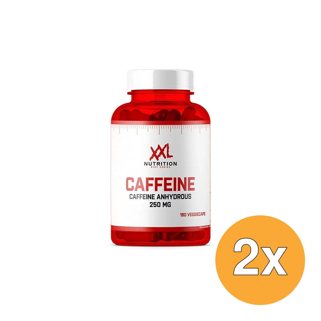 2x XXL Nutrition Cafeine Booster (180 Capsules)