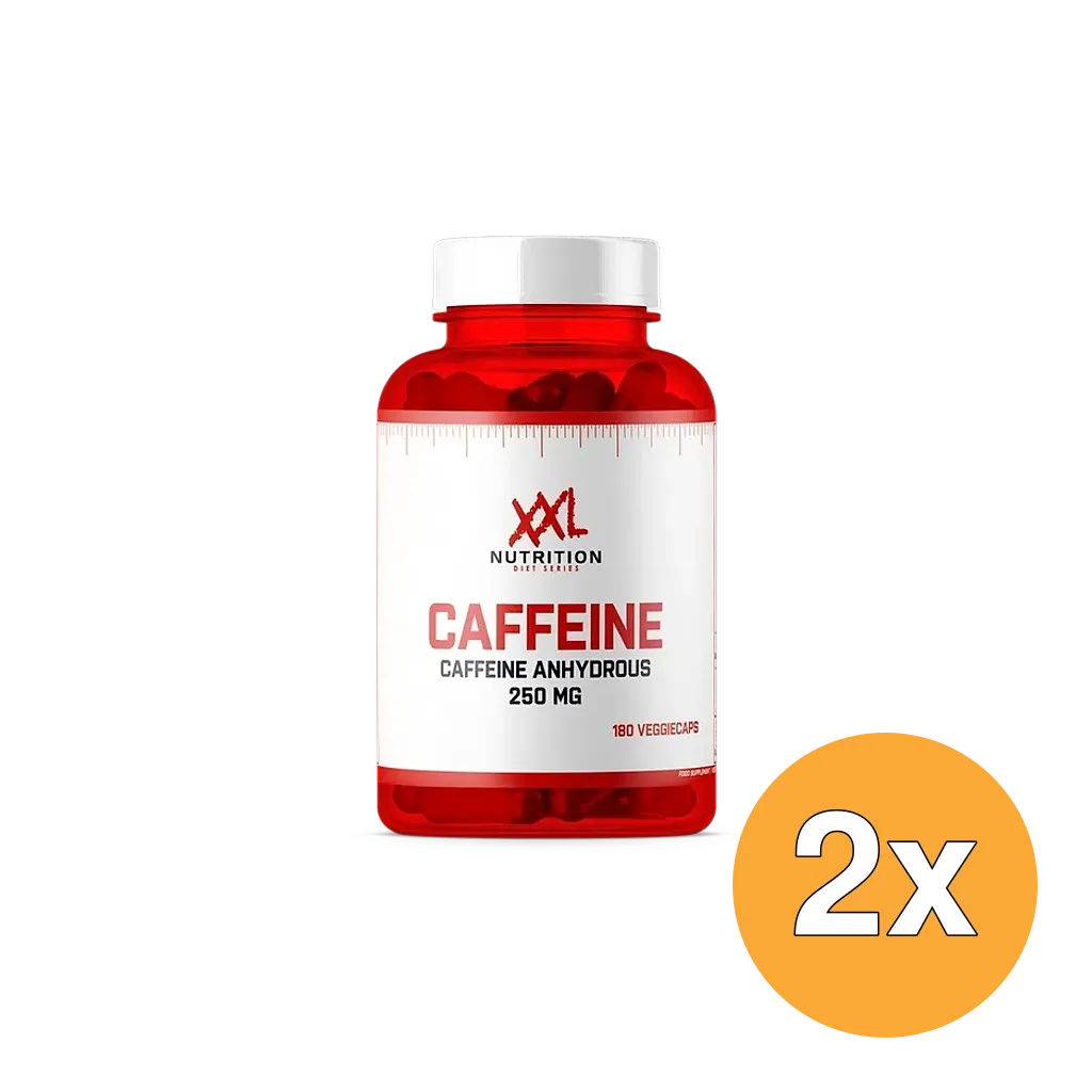 2x XXL Nutrition Cafeine Booster (180 Capsules)