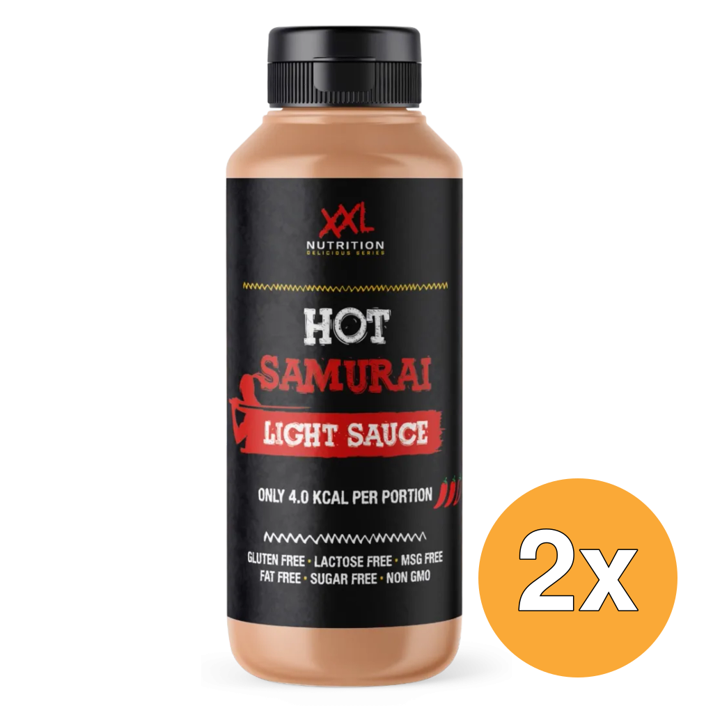 2x XXL Nutrition Light Saus - Hot Samurai (960 ml)