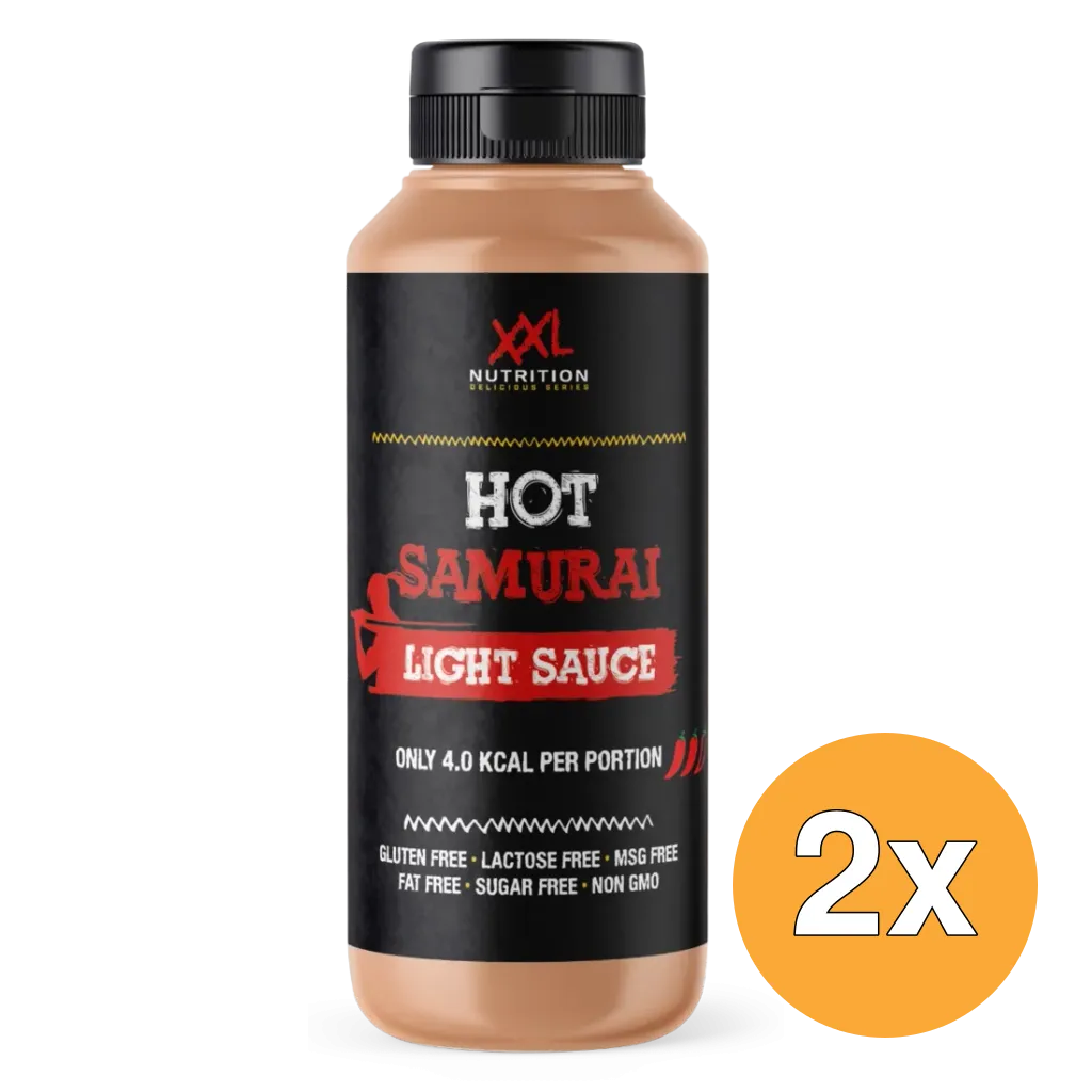 2x XXL Nutrition Light Saus - Hot Samurai (960 ml)