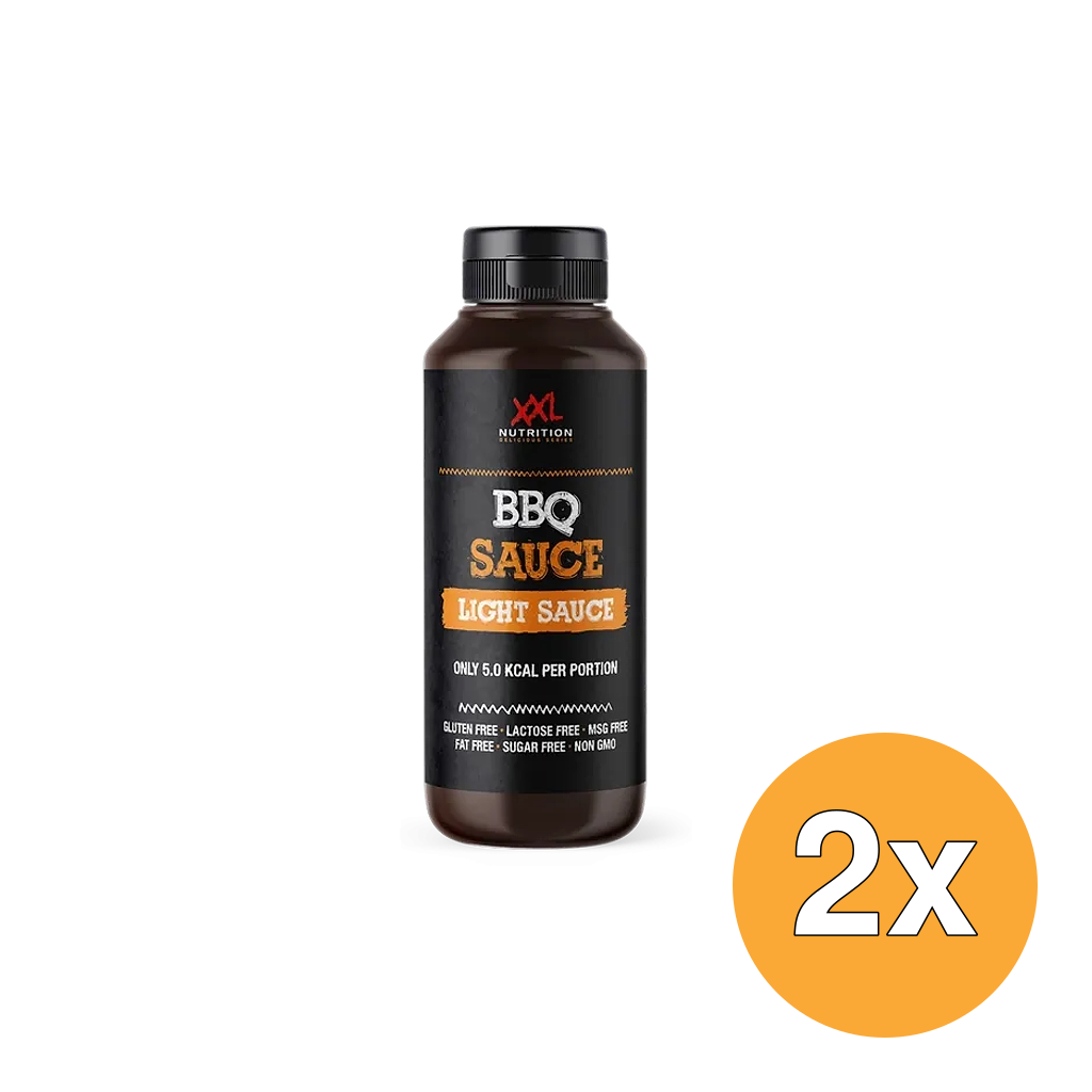 2x XXL Nutrition Light Saus - BBQ (960 ml)