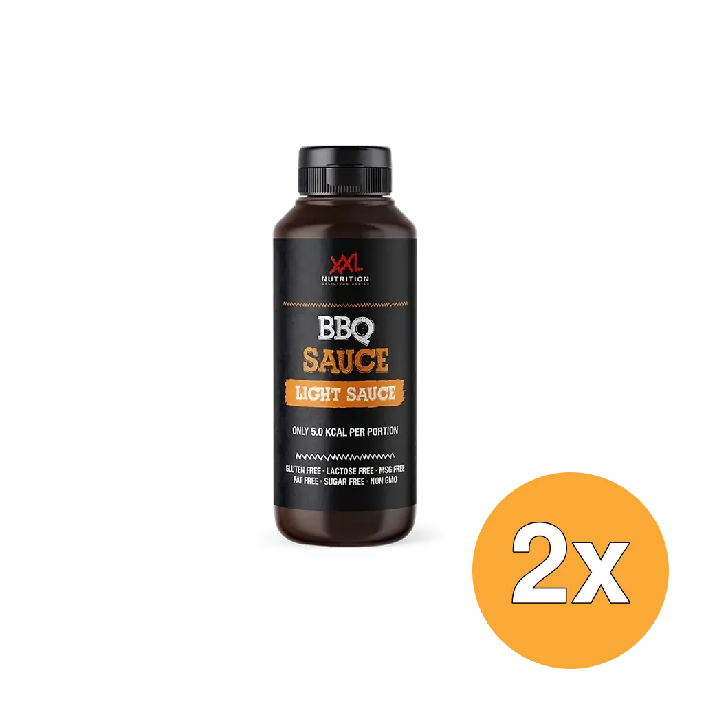2x XXL Nutrition Light Saus - BBQ (960 ml)
