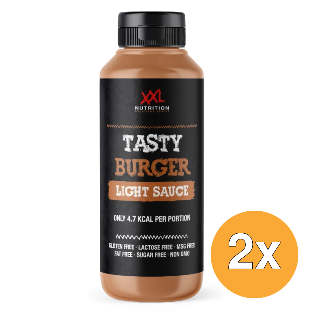 2x XXL Nutrition Light Saus - Tasty Burger Sauce (960 ml)