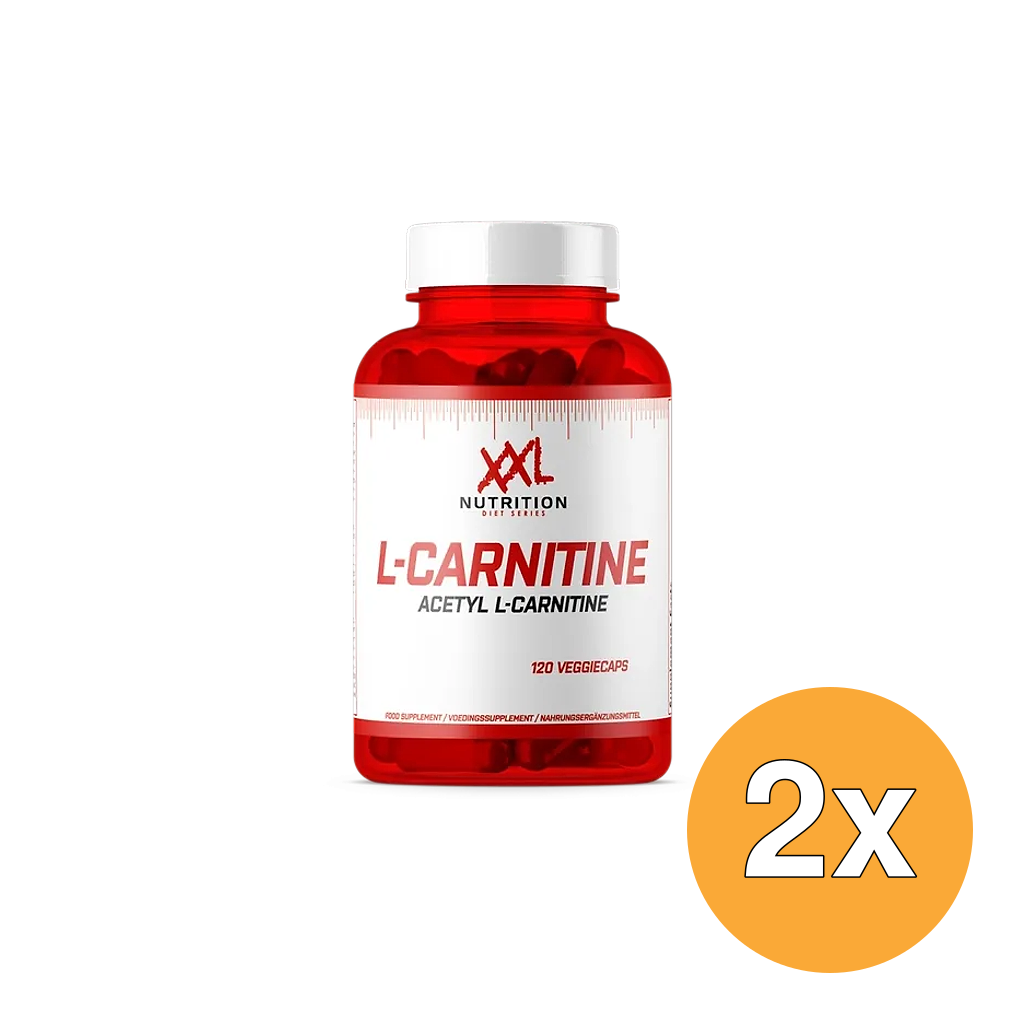 2x XXL Nutrition L-Carnitine (120 Capsules)