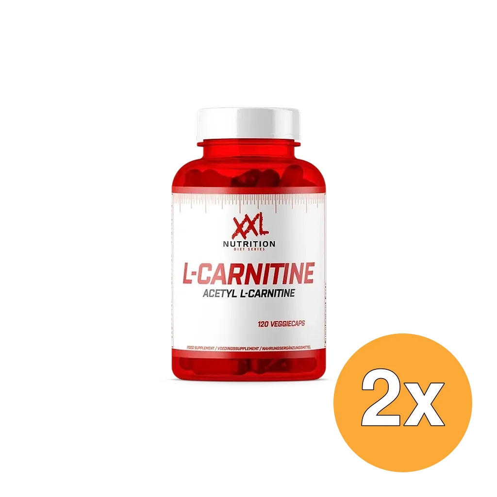2x XXL Nutrition L-Carnitine (120 Capsules)
