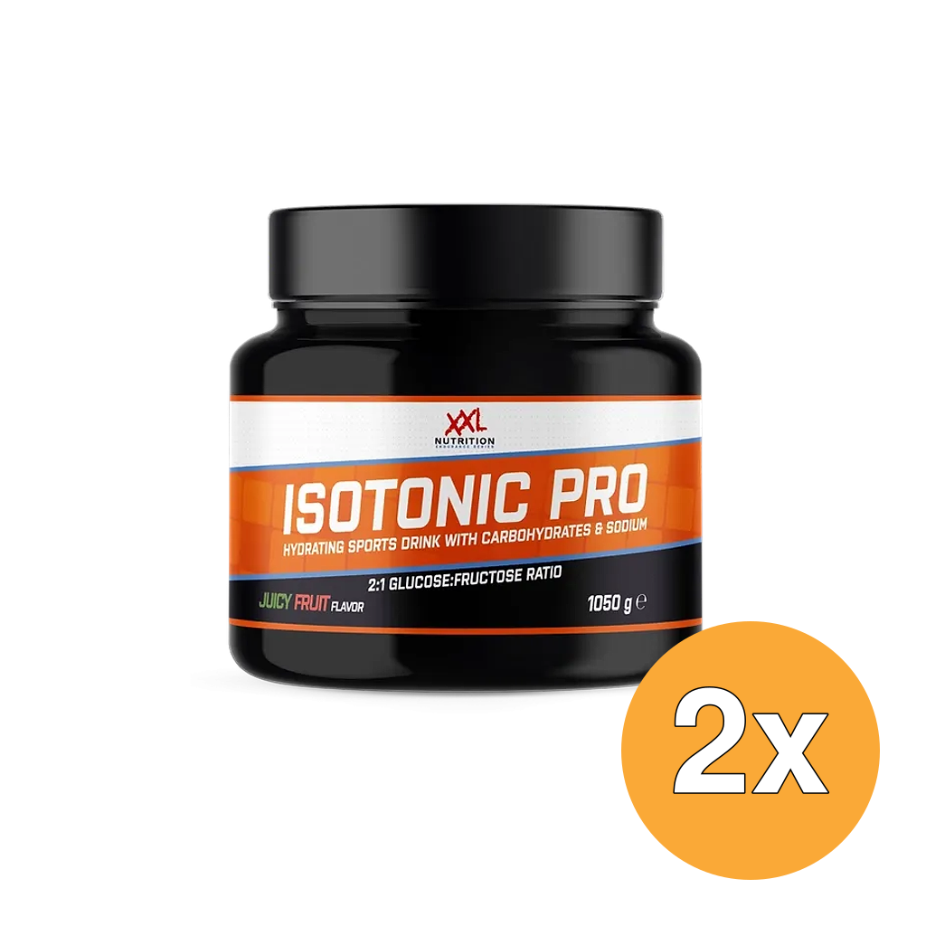 2x XXL Nutrition Isotonic Pro - Juicy Fruit (1050 gram)