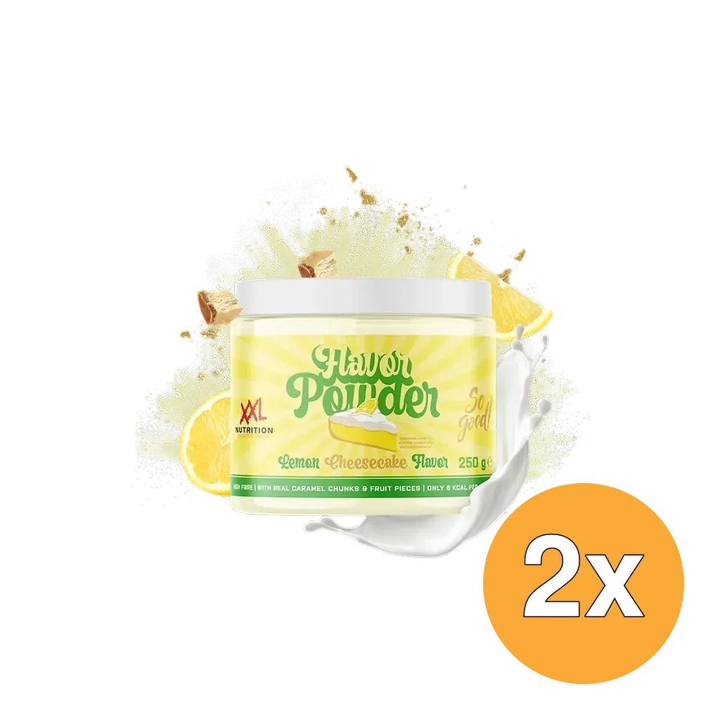 2x XXL Nutrition Flavor Powder - Lemon Cheesecake (250 gram)