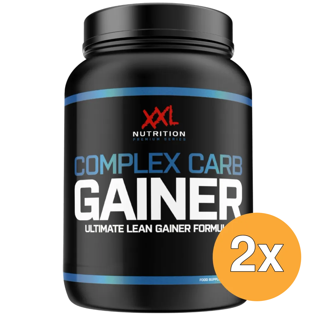 2x XXL Nutrition Complex Carb Gainer Chocolade (1000 gr)