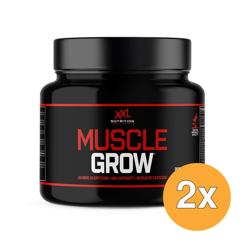 2x XXL Nutrition Muscle Grow Orange (1000 gr)