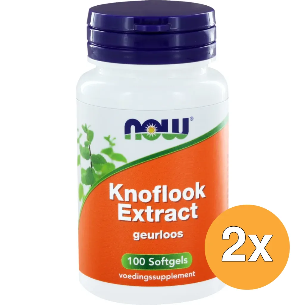 2x Now Knoflook extract (100 softgels)