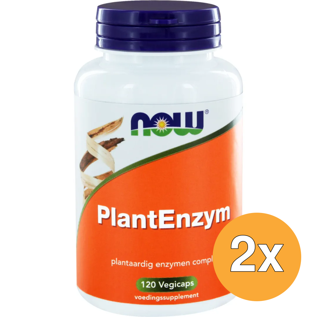 2x Now PlantEnzym (120 vega capsules)