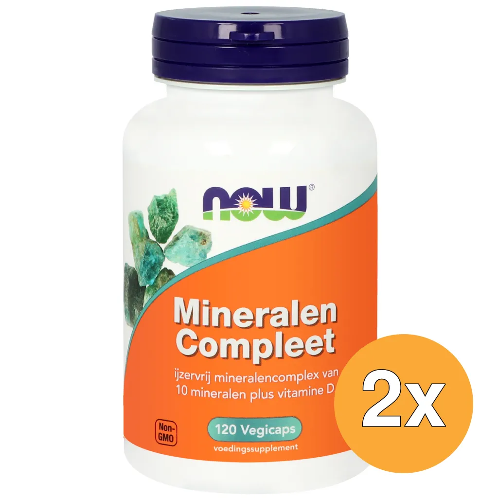 2x Now Mineralen Compleet
