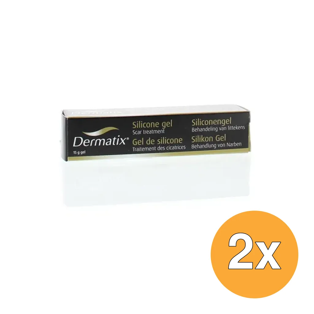 2x Dermatix Siliconen Gel (15 gr)